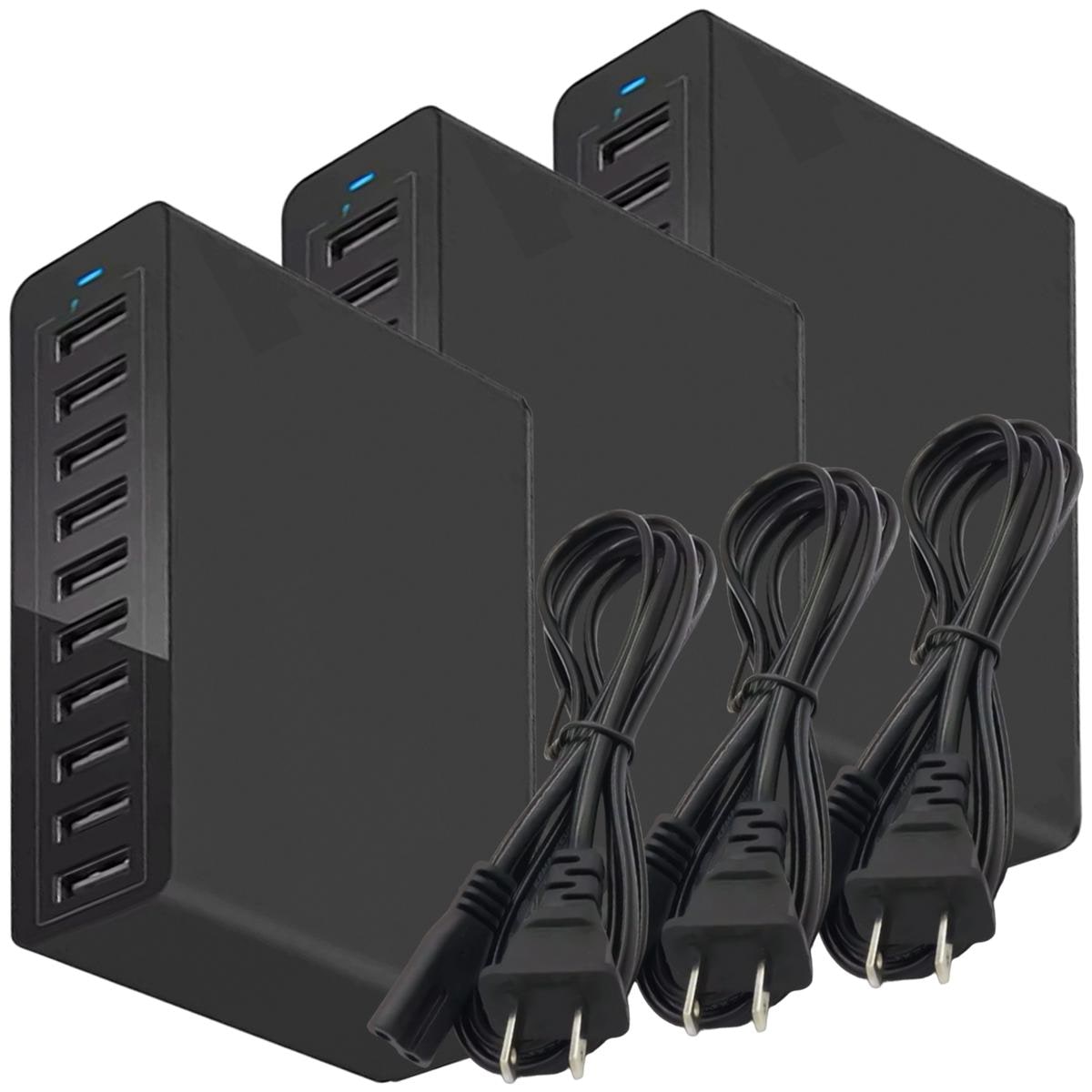 Cargador Usb Tipo Hub Hotshot Mxcfk-003 3 Piezas Negro $3,687