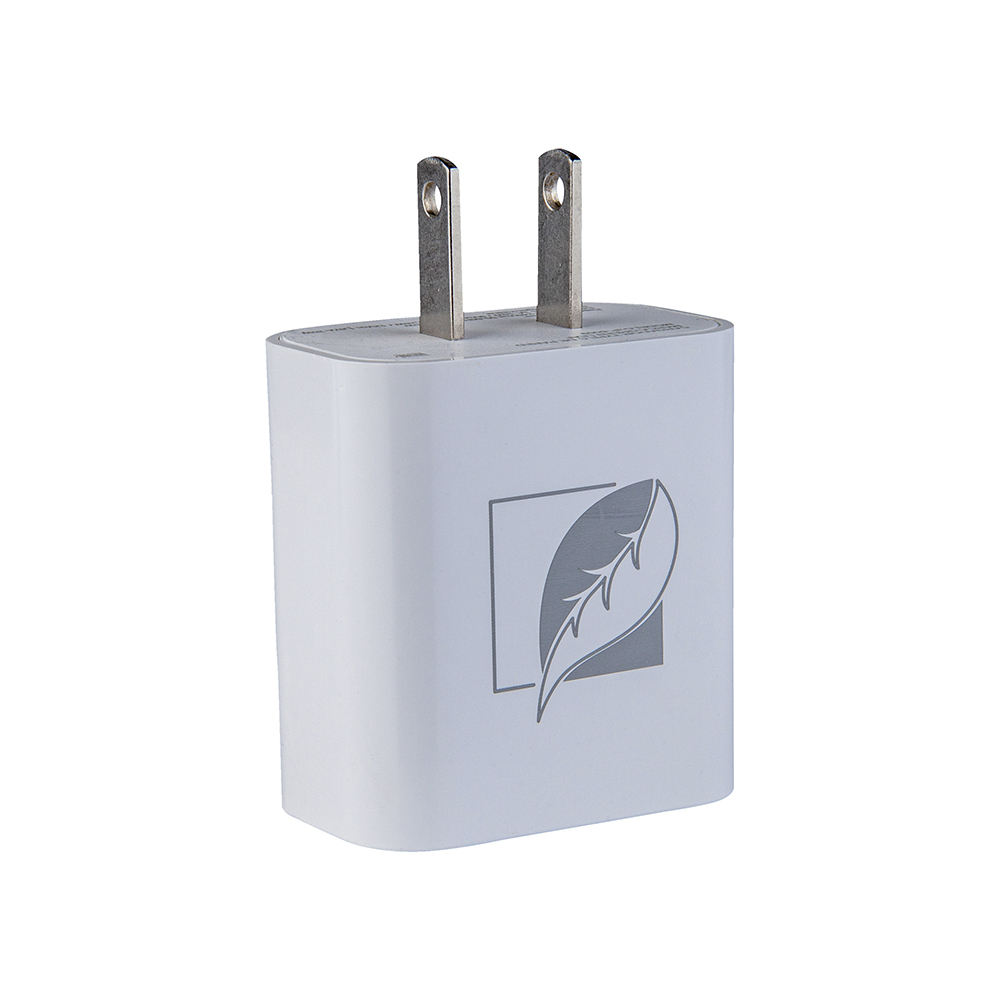 Foto 2 pulgar | Cargador De Pared Green Leaf 20 W Ip-6009wh