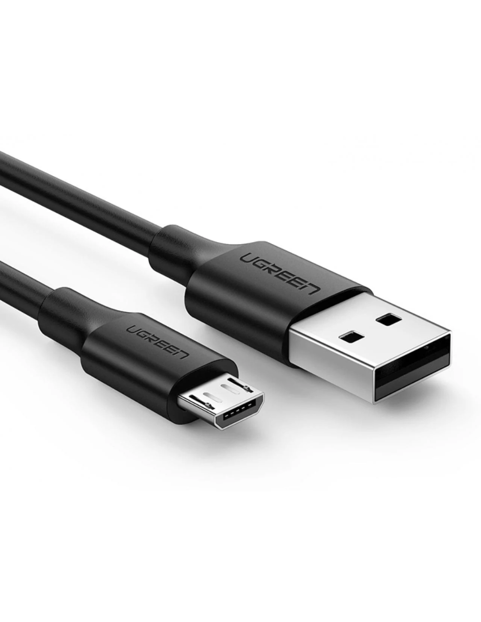 Foto 3 pulgar | Cable Usb A A Micro Usb Ugreen 480 Mbps De 1 M Color Negro