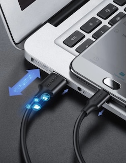 Foto 5 | Cable Usb A A Micro Usb Ugreen 480 Mbps De 1 M Color Negro