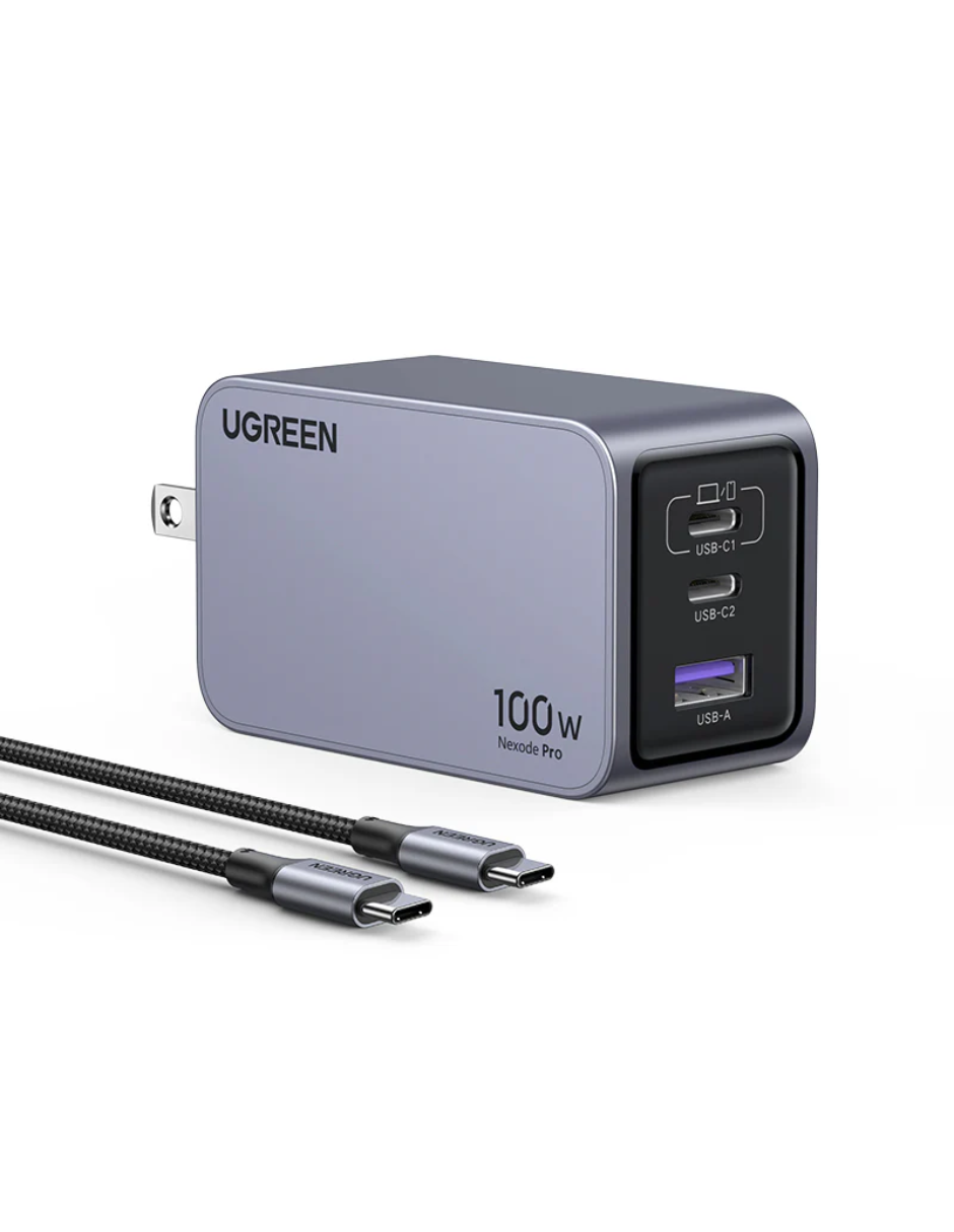 Foto 3 pulgar | Cargador Ugreen Nexode Pro 2 Usb-C, 1 Usb-A 100W con Cable USB-C 1.5m