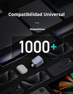 Foto 8 | Cargador Ugreen Nexode Pro 2 Usb-C, 1 Usb-A 100W con Cable USB-C 1.5m