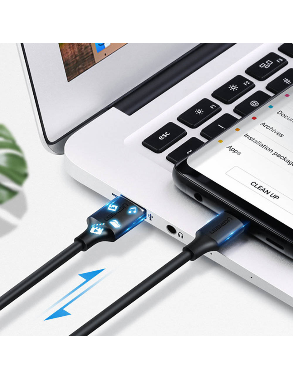 Foto 6 | Cable Usb A A Usb C Ugreen 480 Mbps De 1 M Color Negro