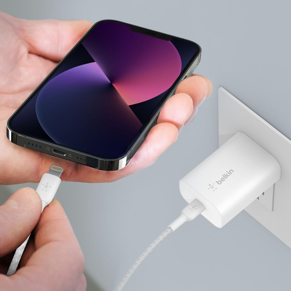 Foto 6 pulgar | Cargador De Pared Belkin Usb-c 25w