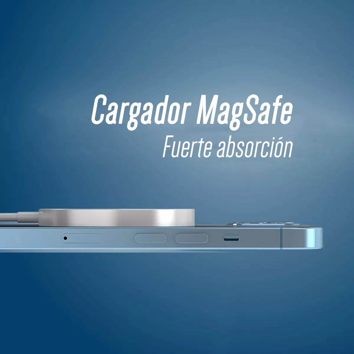 Foto 6 pulgar | Cargador Inalámbrico Kiosla Magsafe 15w Qi Base Magnética Usb-c