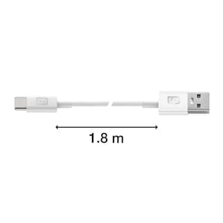 Foto 4 | Cable Usb Tipo C 1.8m Green Leaf 18-2018wh Carga