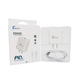 Foto 1 | Cargador Para Celular De 20 W Entrada Tipo C – C