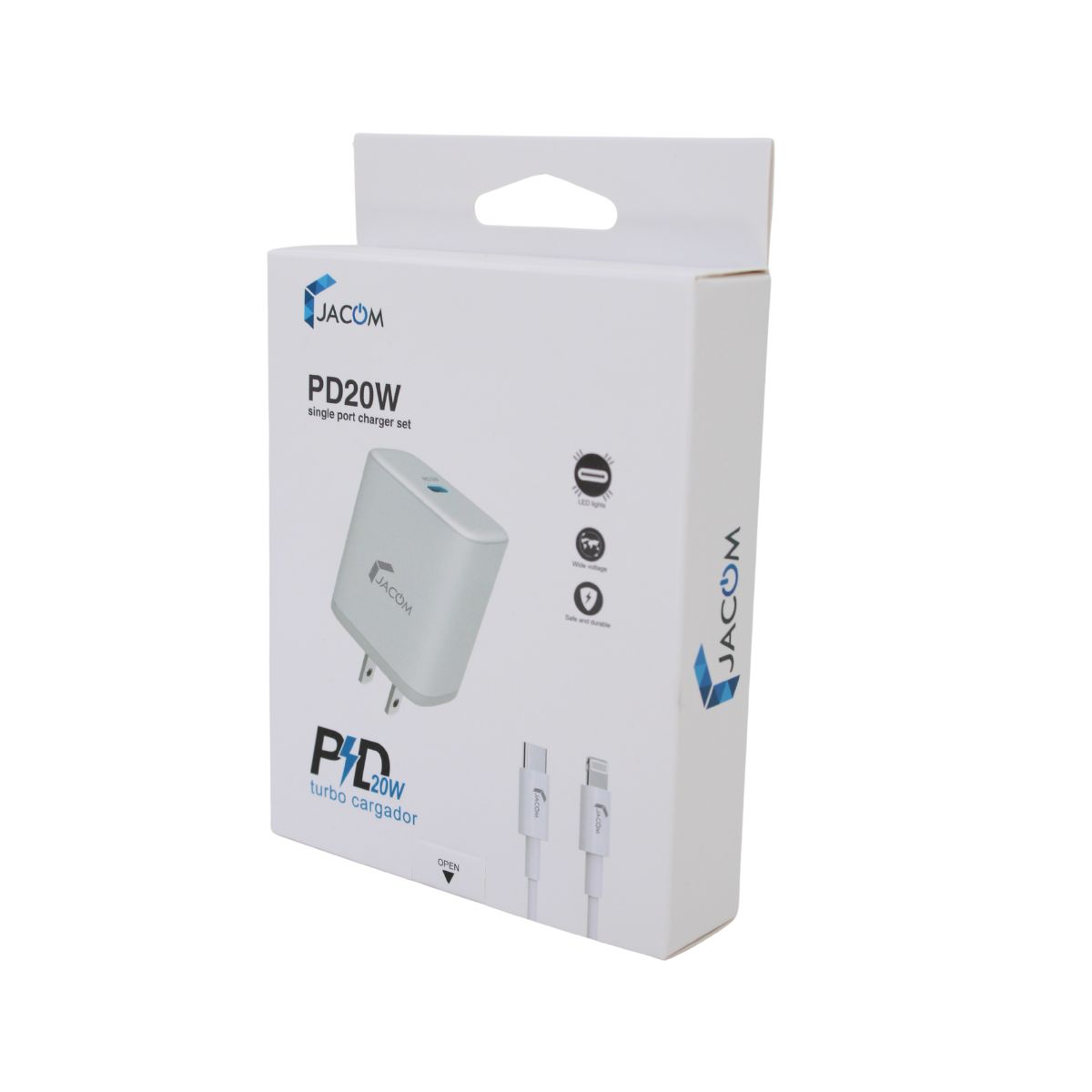 Foto 3 pulgar | Cargador Para Celular De 20 W Entrada Tipo C – C