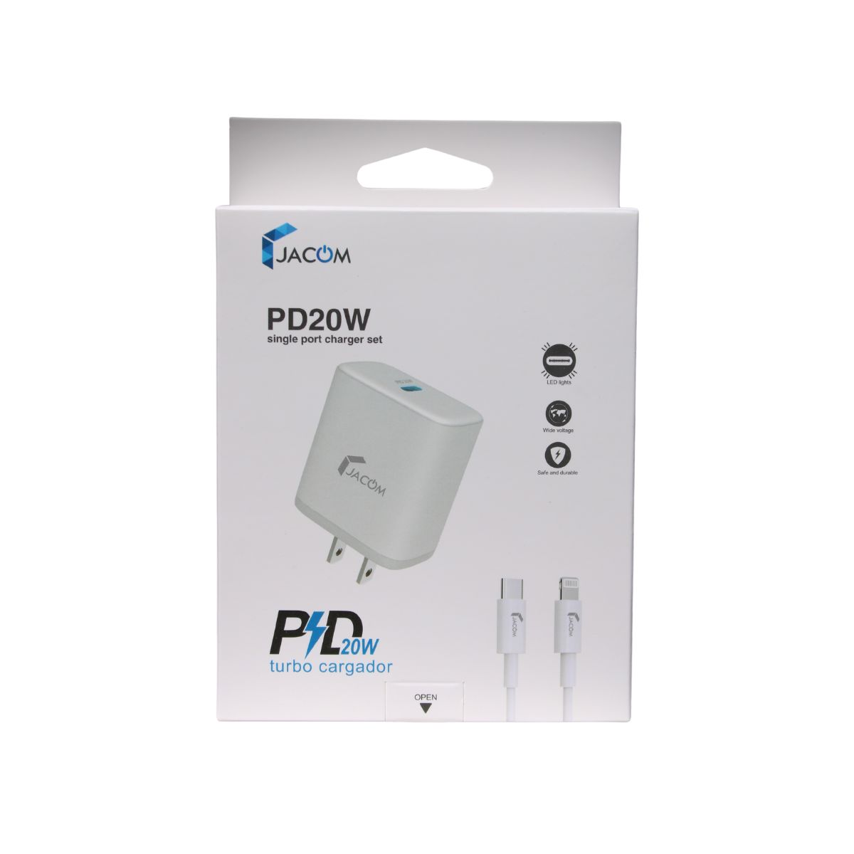Foto 5 pulgar | Cargador Para Celular De 20 W Entrada Tipo C – C