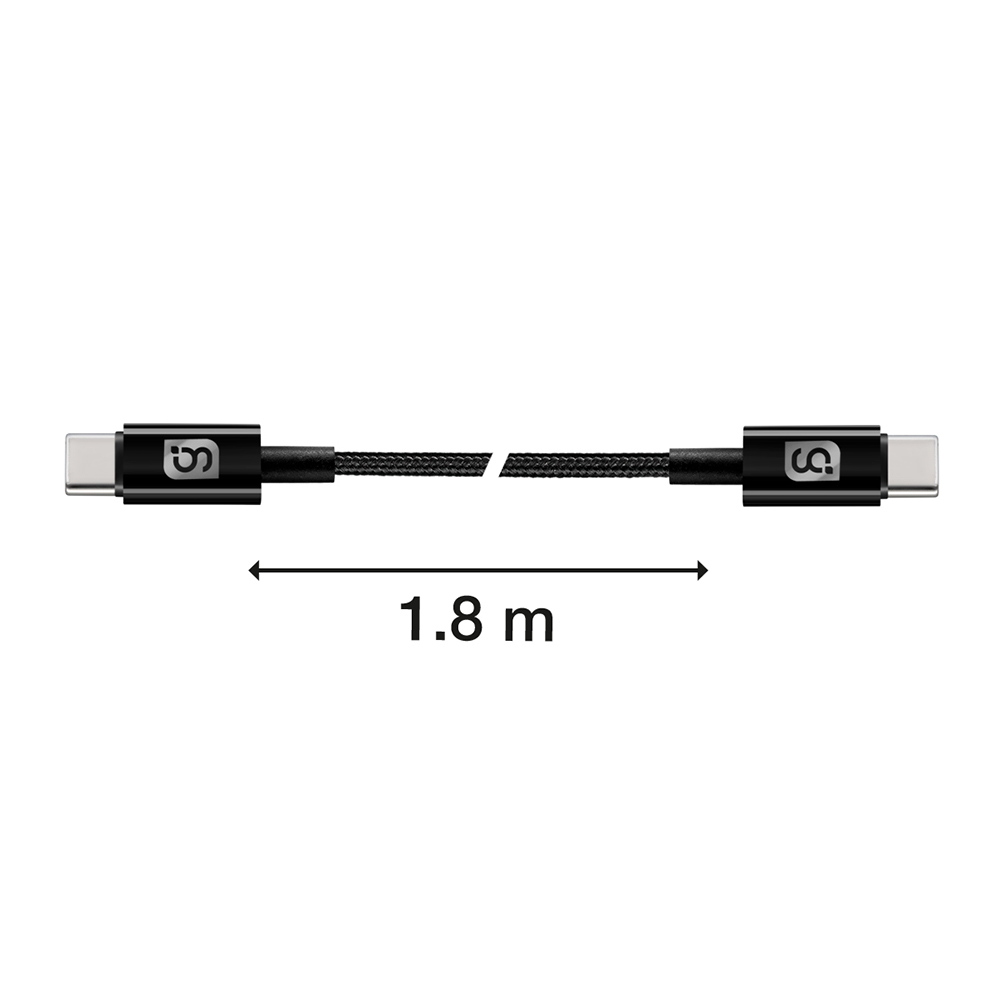 Foto 5 pulgar | Cable Tipo C Green Leaf 1.8m Carga Datos 18-4018bk