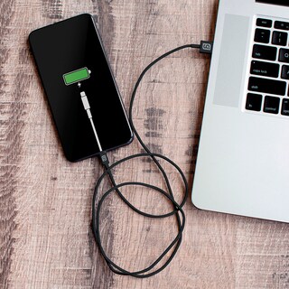 Foto 7 | Cable Usb A Tipo C Green Leaf 1m 18-2001bk Negro