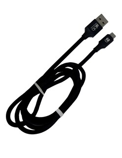 Foto 1 | Cable De Carga Micro Usb 24cj V8 Glob 1 Metro Color Negro