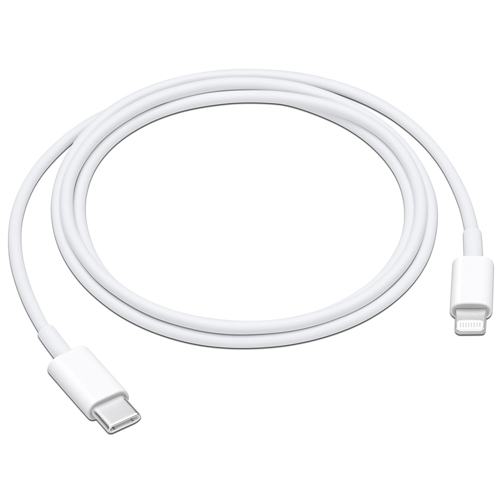 Cable Cargador Apple Blanco de 1 m tipo Usb-c