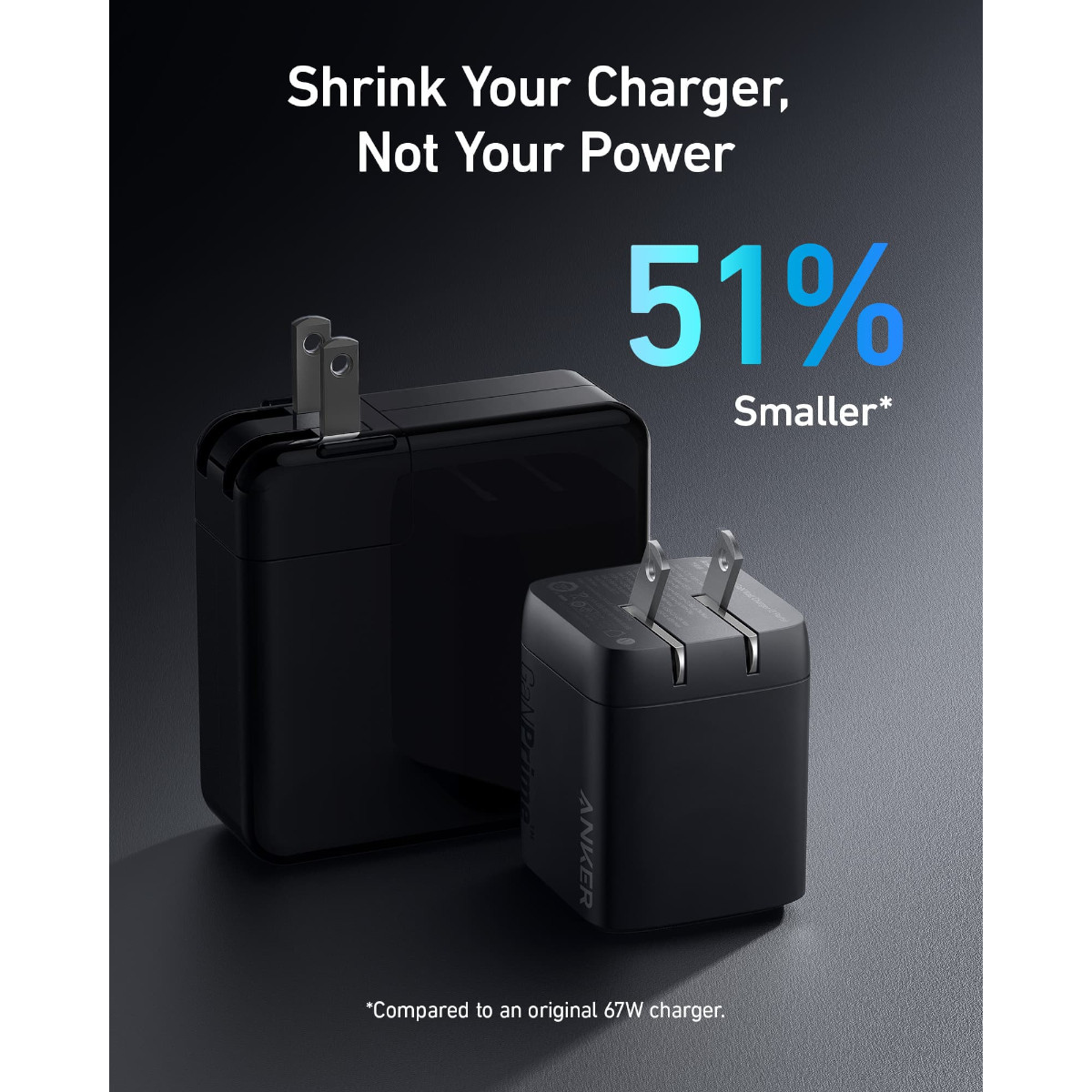 Foto 4 pulgar | Cargador Anker 67w Pared 3 Puertos (2 Usb-c / 1 Usb-a) Prime