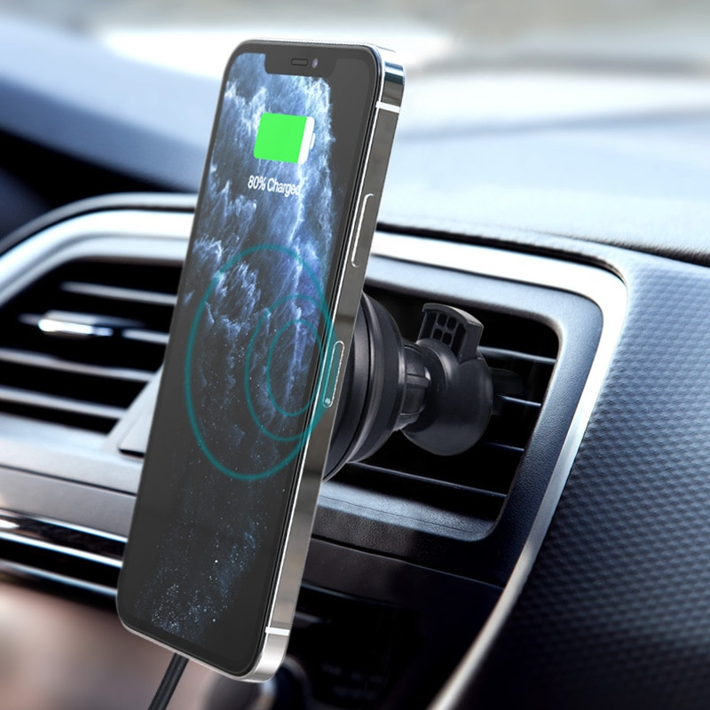 Foto 4 pulgar | Cargador De Coche Inalámbrico Aicnly Fast Charger Para Iphone 12 Serie - Venta Internacional.