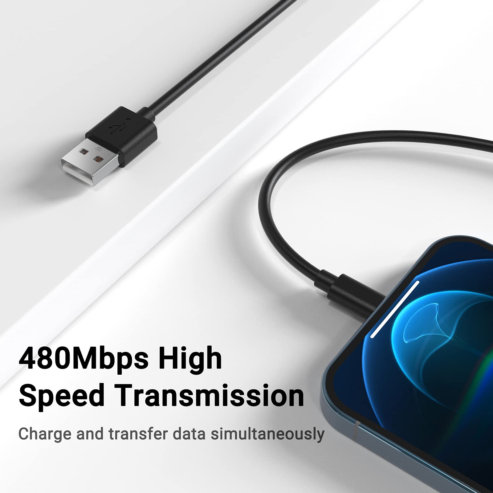 Foto 4 pulgar | Cable De Carga Marchpower, Paquete De 3 Unidades, 6 Pies, Certificado Mfi Para Iphone - Venta Internacional.