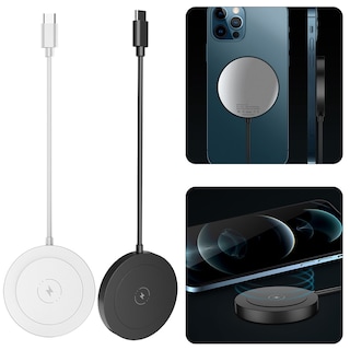 Foto 1 | Cargador Inalámbrico De Carga Rápida Magnética Para Iphone 12 - Venta Internacional.