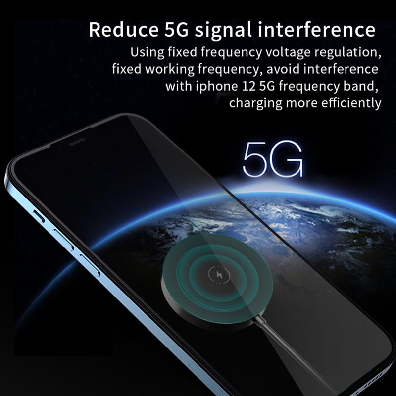 Foto 4 | Cargador Inalámbrico De Carga Rápida Magnética Para Iphone 12 - Venta Internacional.