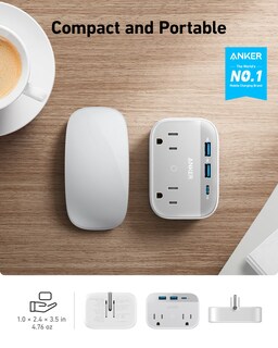 Foto 2 | Enchufe Anker Múltiple de 30 w-Venta Internacional