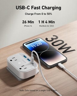 Foto 4 | Enchufe Anker Múltiple de 30 w-Venta Internacional