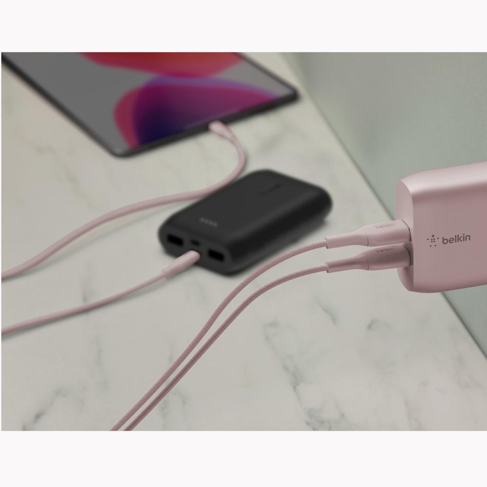 Foto 7 | Cargador De Pared 2 Puertos Lightnig - Usb A Belkin