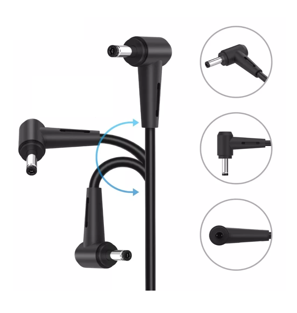 Foto 3 pulgar | Cargador Adecuado Para Todos A Sus 19v 2.37a 45w 4.0x1.35, Negro