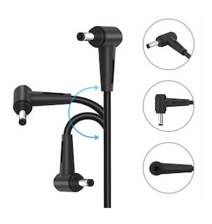 Foto 2 | Cargador Adecuado Para Todos A Sus 19v 2.37a 45w 4.0x1.35, Negro