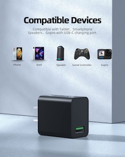 Foto 4 | Cargador Superer De Carga Rápida Usb C De 18 W Para Samsung Galaxy - Venta Internacional.