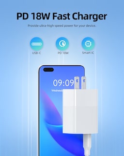 Foto 2 | Cargador Superrápido Usb-c De 20 W Y 18 W Para Samsung Galaxy Tab - Venta Internacional.