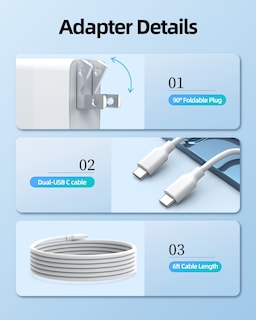 Foto 4 | Cargador Superrápido Usb-c De 20 W Y 18 W Para Samsung Galaxy Tab - Venta Internacional.