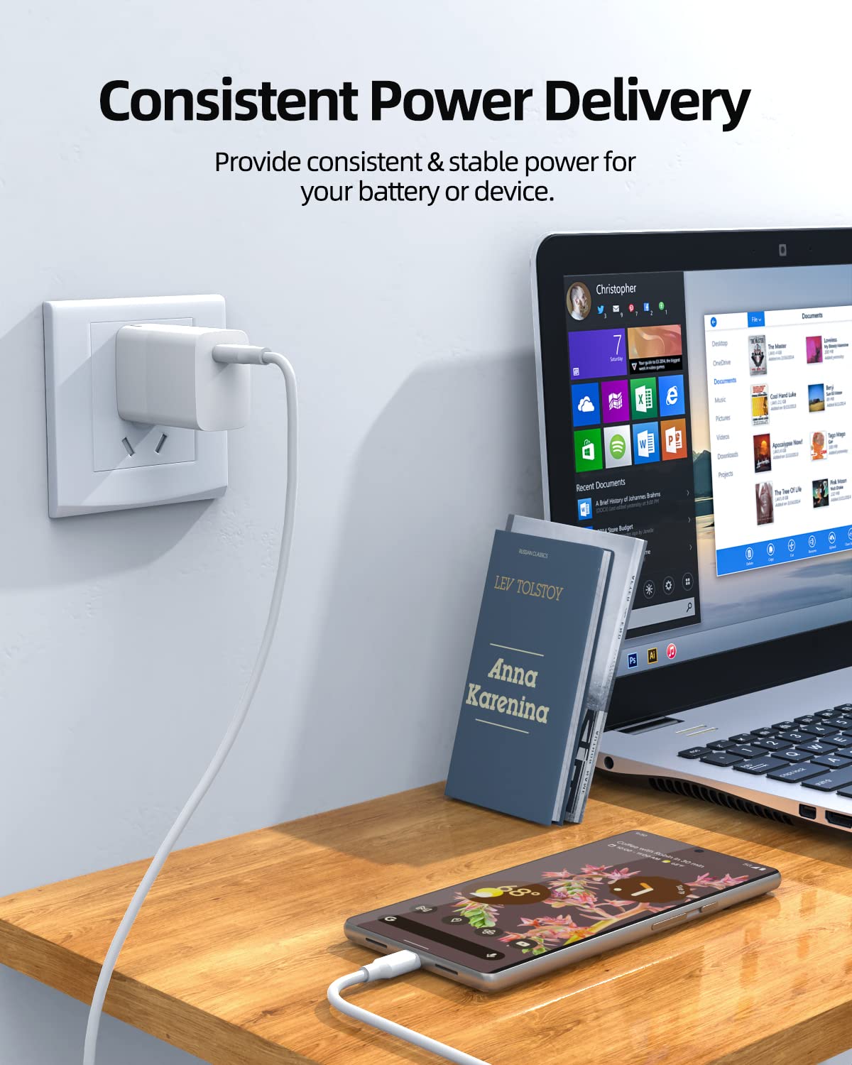 Foto 8 pulgar | Cargador Superrápido Usb-c De 20 W Y 18 W Para Samsung Galaxy Tab - Venta Internacional.