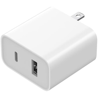 Foto 3 | Cargador Xiaomi Mi 33w Wall Charger Tipo C + A Blanco