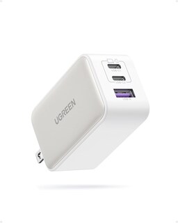 Foto 1 | Cargador Ugreen Usb C Nexode De 65 W, 3 Puertos Gan Para Macbook Pro/air - Venta Internacional.