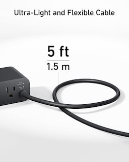 Foto 4 | Estación de Carga Anker 7-en-1 Usb C Power Strip de 100 W para iPhone - Venta Internacional