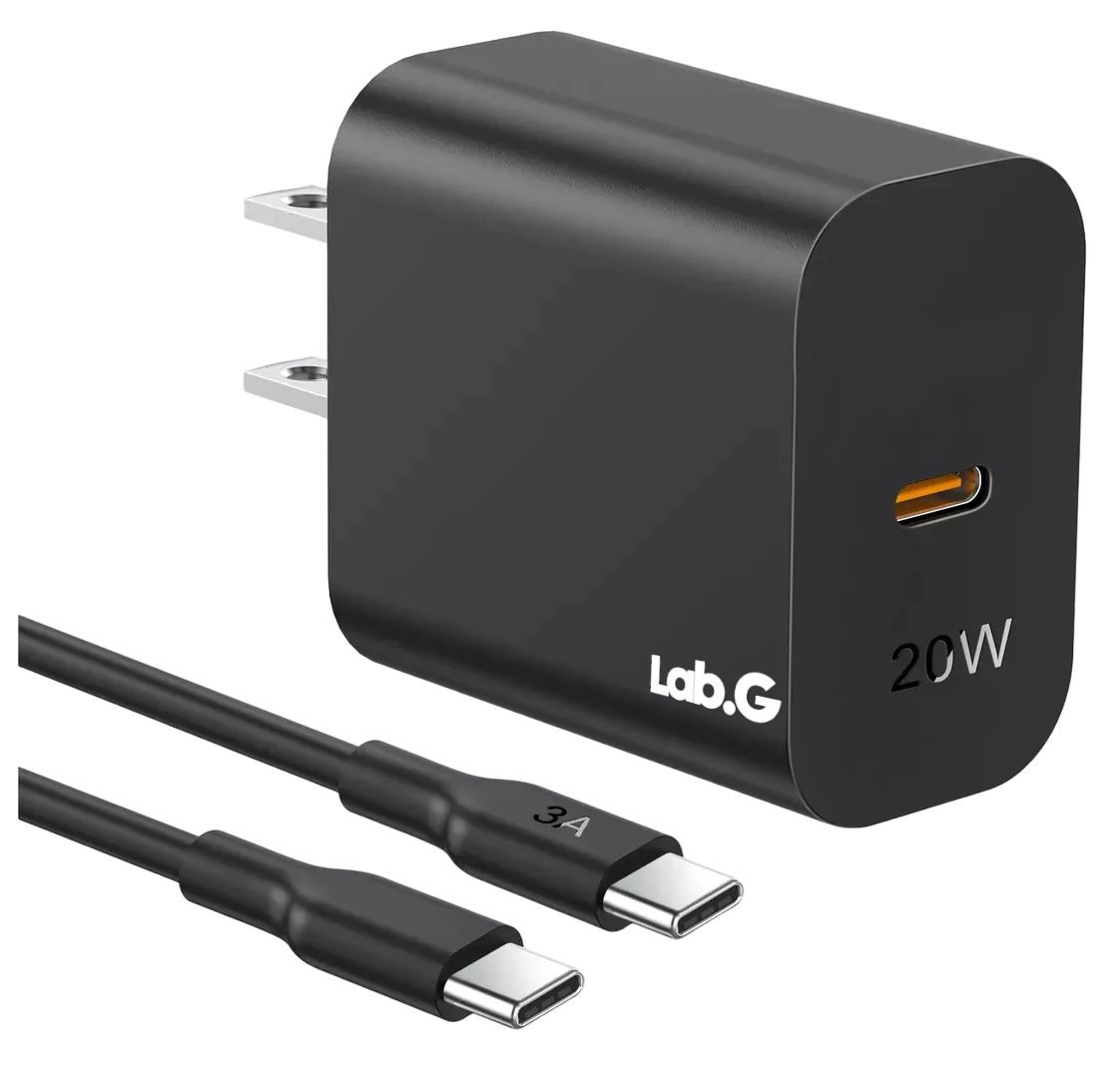 Foto 2 pulgar | Cargador Tipo C Lab.g 20w Carga Rápida Con Cable C A C 1m Gar153 Compatible Para Iphone 15 Samsung Xiaomi Huawei