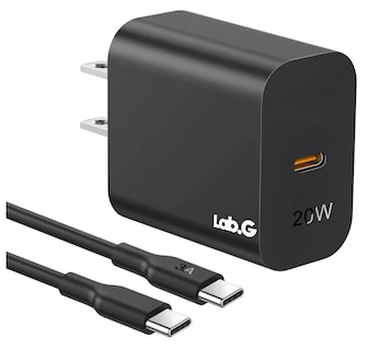 Foto 1 | Cargador Tipo C Lab.g 20w Carga Rápida Con Cable C A C 1m Gar153 Compatible Para Iphone 15 Samsung Xiaomi Huawei