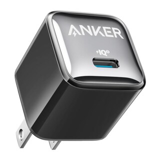 Foto 1 | Cargador De Pared Anker 20w Usb-c Inteligencia Iq3 Negro