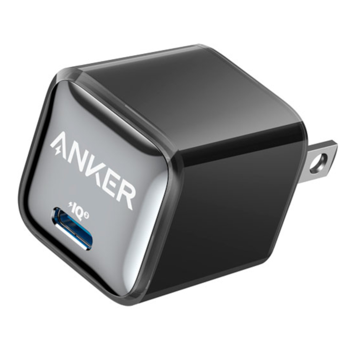 Foto 3 pulgar | Cargador De Pared Anker 20w Usb-c Inteligencia Iq3 Negro