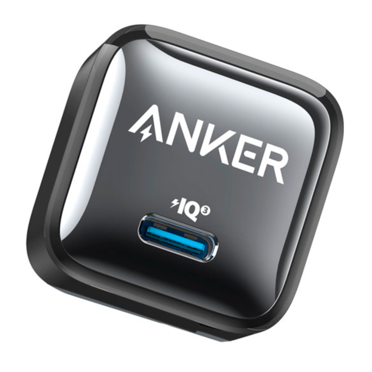 Foto 4 pulgar | Cargador De Pared Anker 20w Usb-c Inteligencia Iq3 Negro
