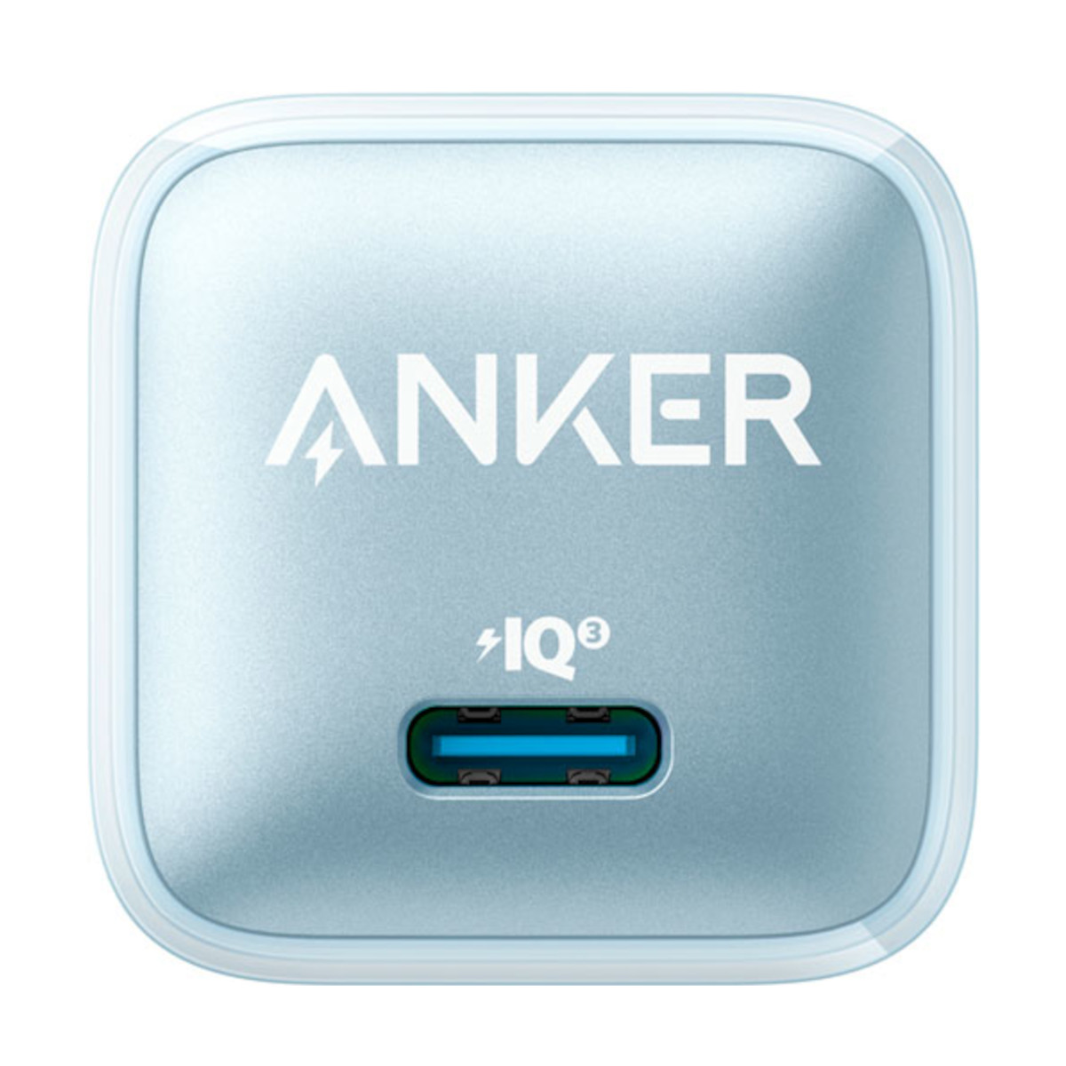 Foto 6 pulgar | Cargador De Pared Anker 20w Usb-c Inteligencia Iq3 Azul