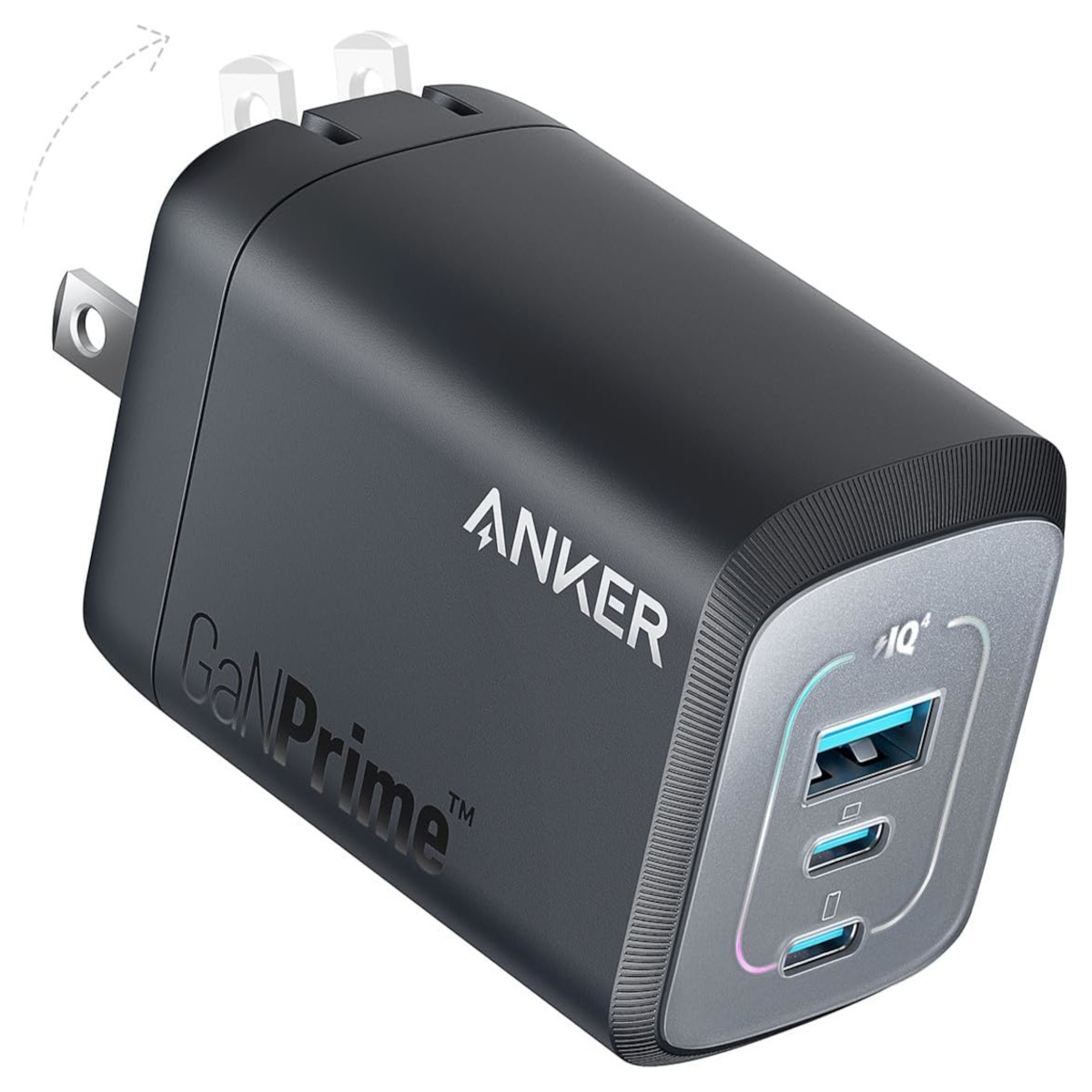 Foto 1 | Cargador De Pared Anker Prime 100w 3 Puertos 1 Usb-a 2 Usb-c