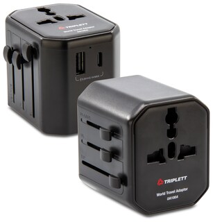 Foto 3 | Adaptador de Corriente con Entrada USB-C Triplett 2500 w-Venta Internacional