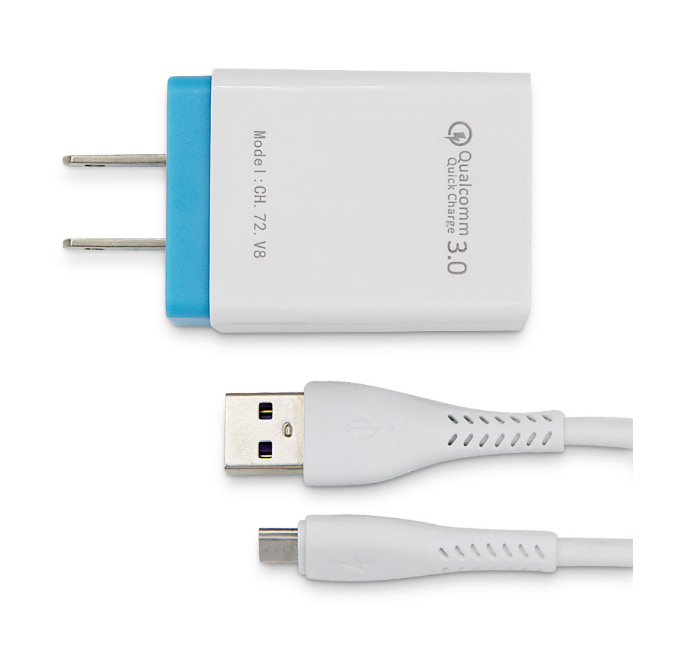 Foto 1 | Cargador Carga Rápida V8 O Micro Usb