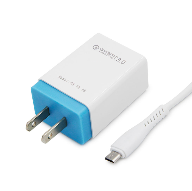 Foto 2 | Cargador Carga Rápida V8 O Micro Usb