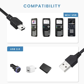 Foto 2 | Cable De Carga Smays Compatible Con Ti-84 Plus Ce Graphing C - Venta Internacional.