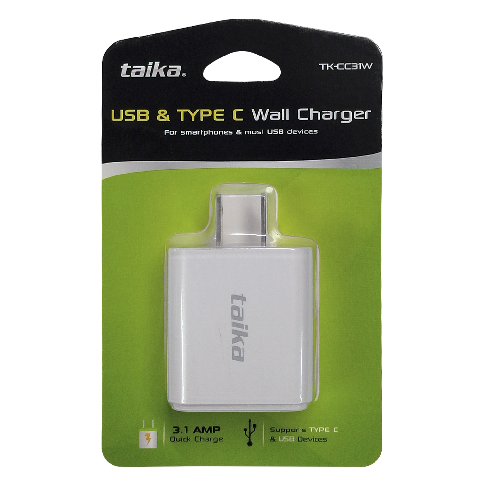 Foto 2 | Cargador Pared Usb Dual Usb-c Y Usb-a Quick Charge 3.1a Bla.
