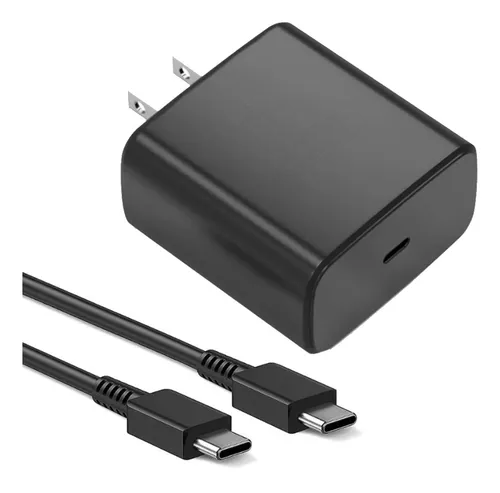 Foto 1 | Cargador Carga Rápida Tipo C Para Samsung S24 Ultra S23 45w