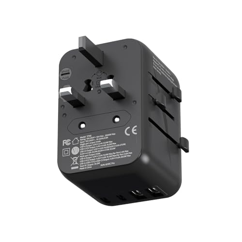 Foto 8 pulgar | Adaptador De Viaje Minix Tp35 35 W 6 En 1 Con 3 Usb-c Y 2 Usb-a - Venta Internacional.