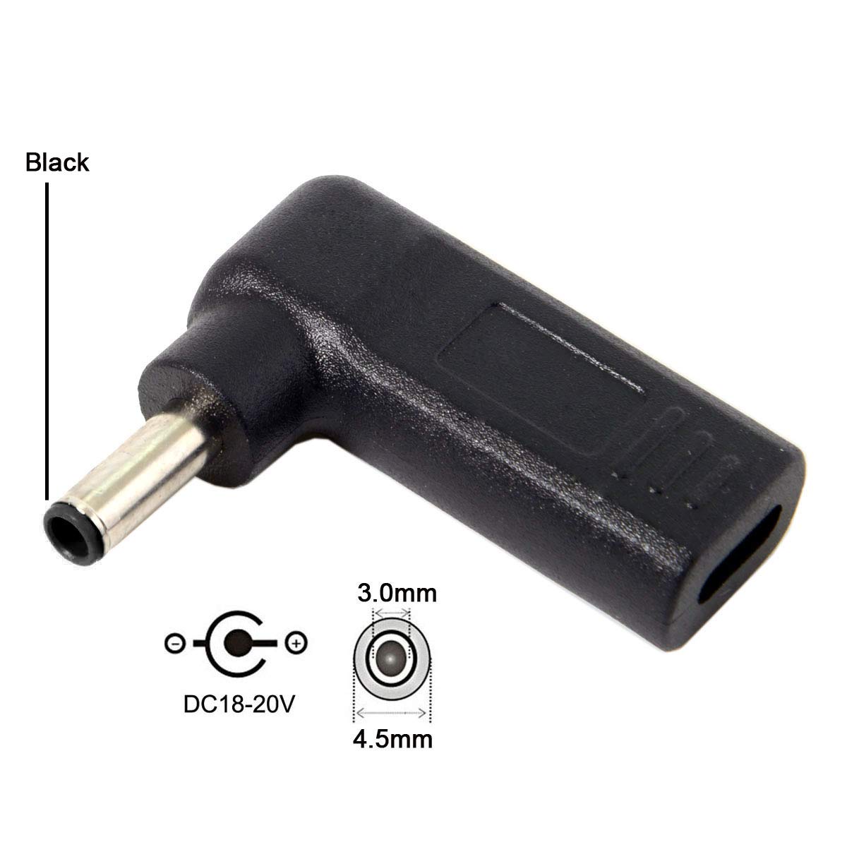 Foto 4 pulgar | Adaptador Conversor Chenyang Usb C A Dc 4.5x3.0 Mm Pd 65w - Venta Internacional.