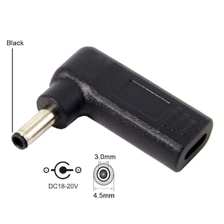 Foto 3 | Adaptador Conversor Chenyang Usb C A Dc 4.5x3.0 Mm Pd 65w - Venta Internacional.